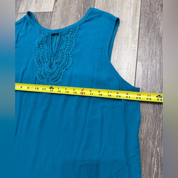 🛍️Grace Clements Blue Top Size XXL excellent condition. - Picture 5 of 6
